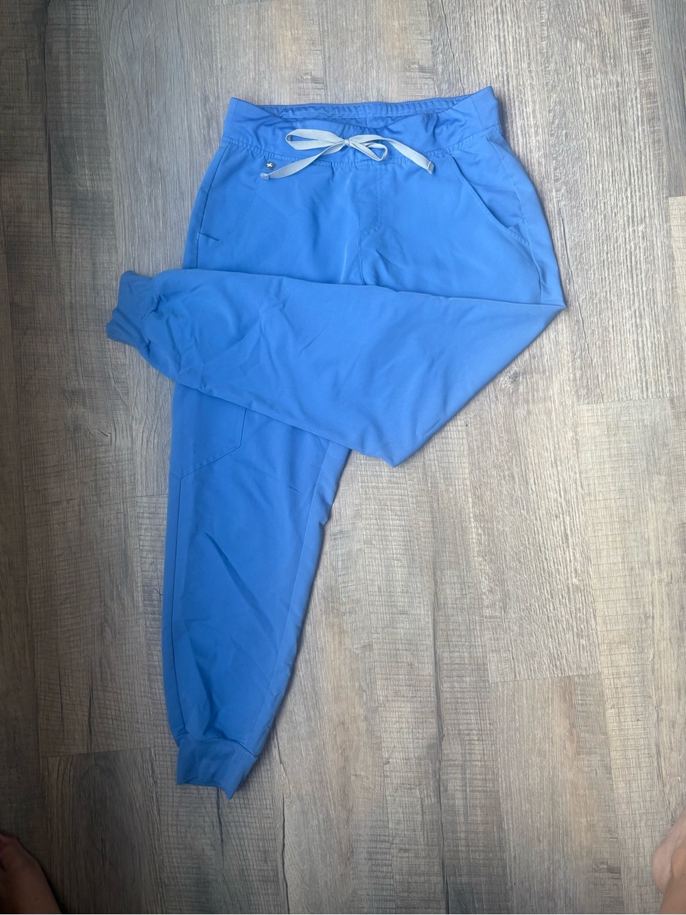 Figs blue jogger scrubs